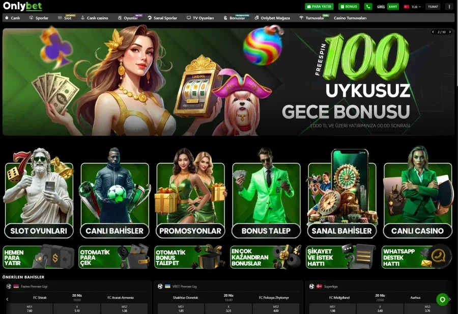 OnlyBet ekran görüntüsü